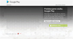 Desktop Screenshot of googleplay.sk
